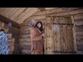 Medieval Log Cabin Door | Crafted from the Swedish Forest