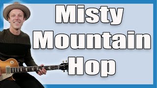 Misty Mountain Hop Guitar Lesson (Led Zeppelin)