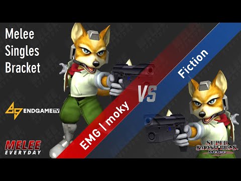 The Parking Lot (12/14) - EMG | moky (Fox) vs. Fiction (Fox) - SSBM - Losers Quarters
