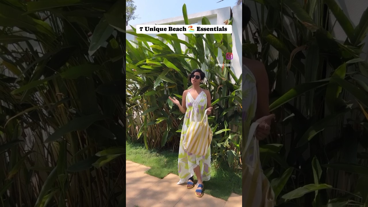 7 must beach essentials #beachresorts #beachlife #travelhacks