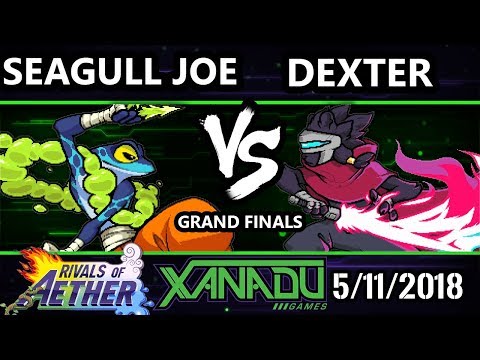 The Grind 26 RoA - Dexter [L] (Clairen) Vs. Seagull Joe (Ranno) - Rivals of Aether Grand Finals