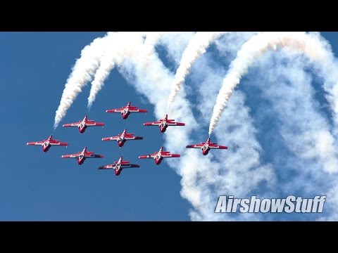 Canadian Forces Snowbirds 2016 High Show