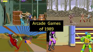 Arcade Games of the 80s: 1989