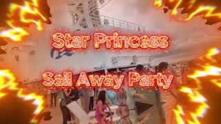 Star Princess Sail Away Party Lido Deck View Fort Lauderdale  December 13 2025