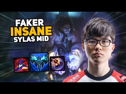 T1 FAKER SYLAS MID VS VIKTOR - PATCH 12.10  KR