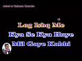 Kioyon Kisi Ko Wafa Ke Badle Karaoke With Scrolling Lyrics English