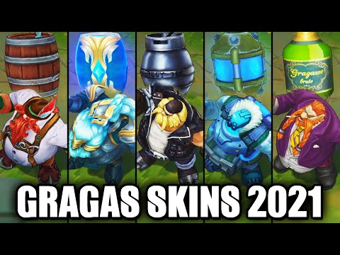 All Gragas Skins Spotlight (League of Legends)