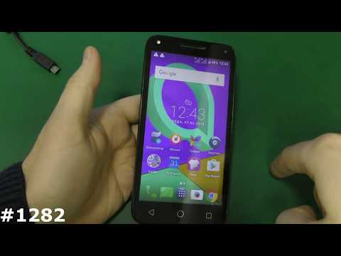 Разблокировка FRP Google и Hard Reset Alcatel U5 4047D