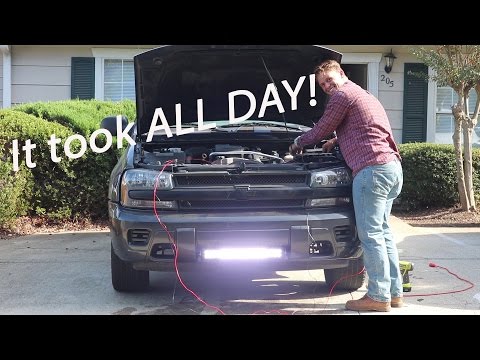 VLOG#1 - All Day LED Lightbar Installation on Chevy Trailblazer