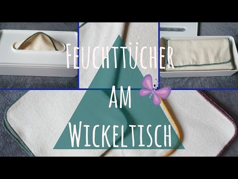 Feuchttücher am Wickeltisch - Tchibo Box 👶 [Waschlappen/Stoffwindeln/Erstausstattung]