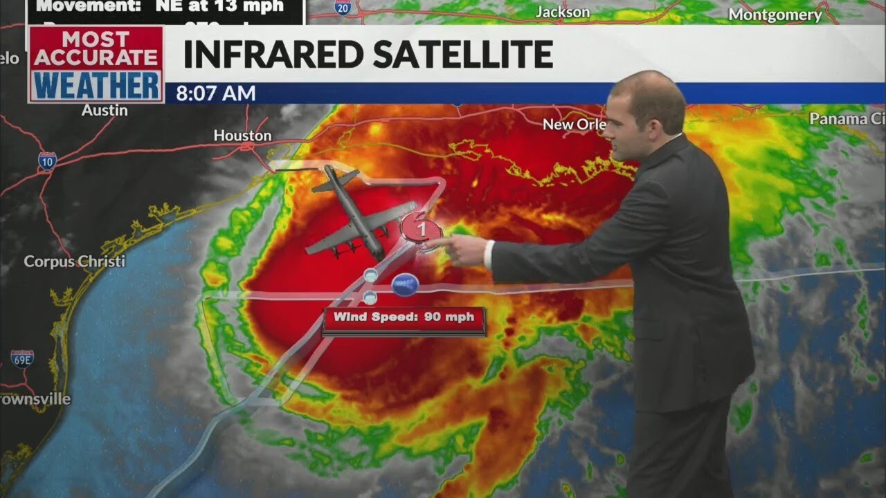 Hurricane Francine to arrive on schedule