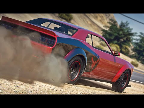 HORSEPOWAH! | Bravado Gauntlet Hellfire (Hellcat) | Chase Me GTA V