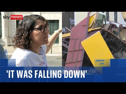 Tourist describes fleeing from path of out-of-control funicular tram in Lisbon