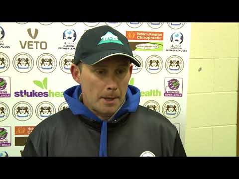 NPL TAS, Round 9, Post Game Interviews, Mark Broadbent and Ken Morton