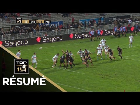 TOP 14 - Résumé Lyon-Pau: 30-10 - J11 - Saison 2018/2019