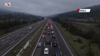 Kilometrelerce Araç Kuyruğu Oluştu