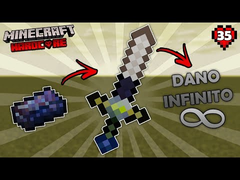 A ESPADA COM POTENCIAL DE DANO INFINITO!!! - Minecraft Hardcore com Mods #35