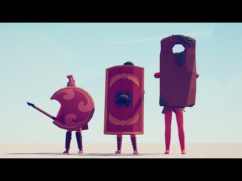 SHIELDS TRIO vs ALL RANGED UNITS - Totally Accurate Battle Simulator TABS