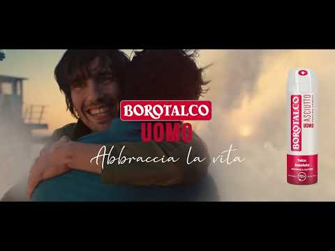 Borotalco UOMO – Dal tramonto all'alba. Abbraccia la vita.