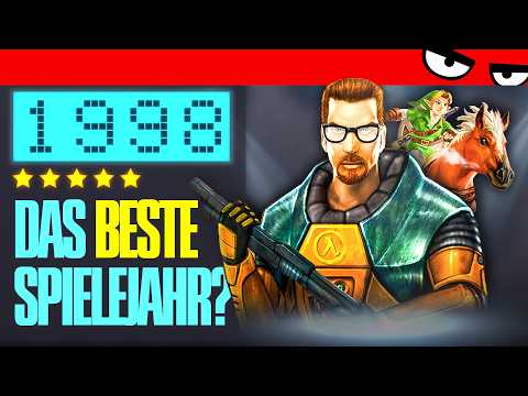 HALF-LIFE vs. ZELDA vs. RESI 2 | DAS SPIELEJAHR 1998 ist die Schlacht der Giganten!