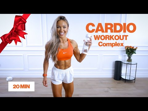 20 minute Cardio Workout | Full Body Sweaty Complexes - No Equipment