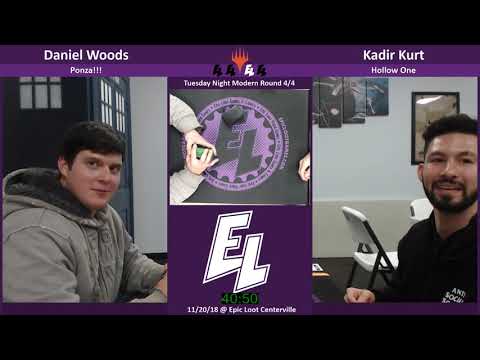 Featured Matches - Modern: Ponza vs Hollow One