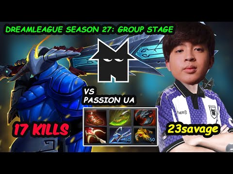 23savage Sven DELETES Heroes in Seconds! Nemesis vs Passion UA DreamLeague Ss 27: Group Stage