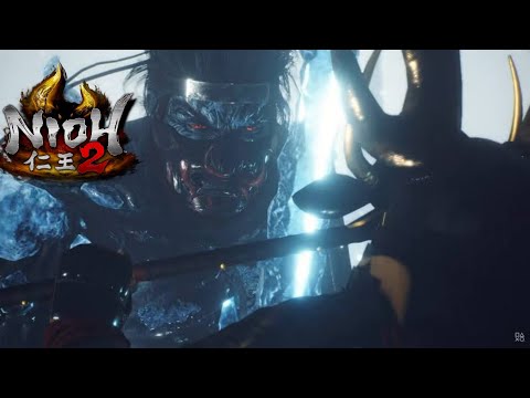 NIOH 2 - MAGARA NAOTAKA ( NO DAMAGE ) BOSS FIGHT + CUTSCENE 4K