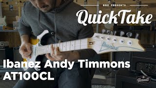 Video thumbnail for Andy Timmons Ibanez AT100CL | QuickTake | Barnett Music Exchange by Barnett Music Exchange
