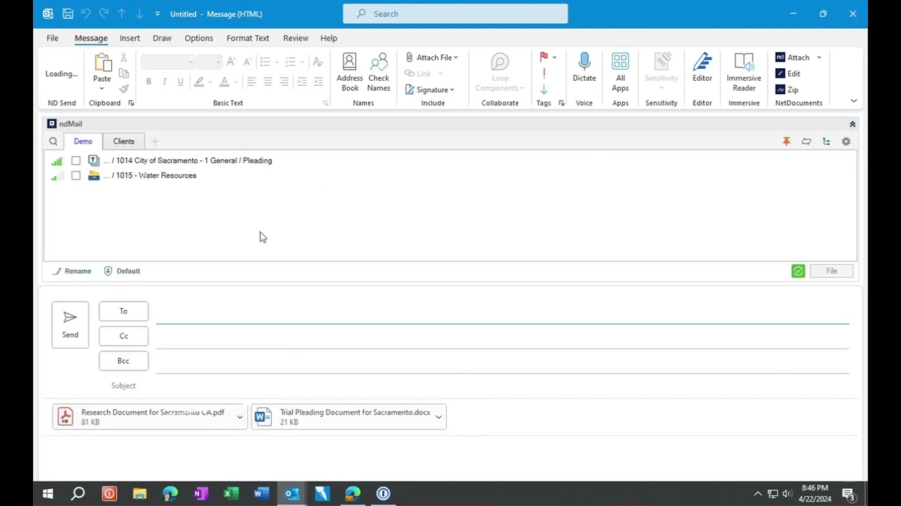 NetDocuments - ndMail