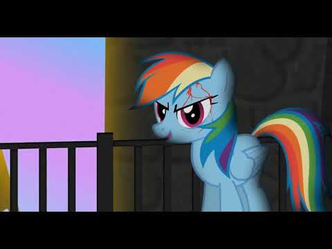 [PMV] Rainbow Dash singing Rainbow Factory by Schrodinger Excidium (fixed Version by DJ ZEB-3)