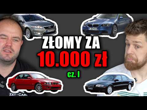 Tych samochodów za 10 tyś. NIGDY NIE KUPUJ!!! - Lista złomów do 10k - cz. 1 z 2