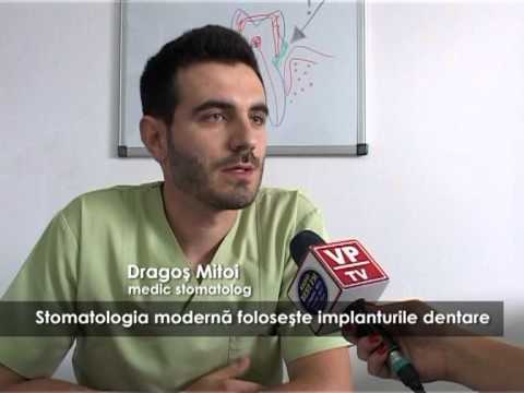 Stomatologia modernă foloseşte implanturile dentare