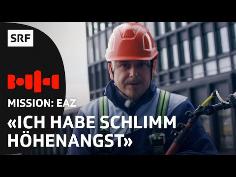 EAZ als Reinigunsprofi: von WC- und Flugzeug- zur Fensterreinigung | Mission: EAZ Staffel 2 | SRF