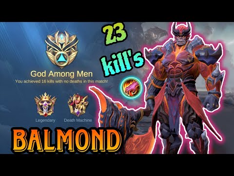 23 KILLS, HYPER BALMOND CARRY WHOLE TEAM || BALMOND EMBLEM & BEST BUILD 2025