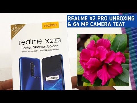 Realme X2 Pro Unboxing & 64 MP Camera Test