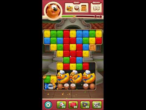 Toon Blast Level 3739 - NO BOOSTERS 🐻🐺🐱 | SKILLGAMING ✔️