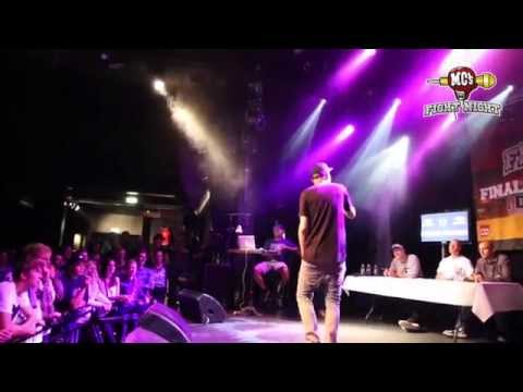 Elbanovic vs. Callas - Finalen MC's Fight Night Kval. Finalen 2014 (Forringet lydkvalitet)