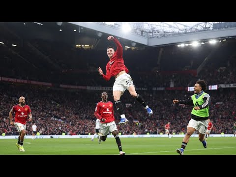 Last Minute Drama at Old Trafford As Benjamin Sesko Scores A Winner at Death!