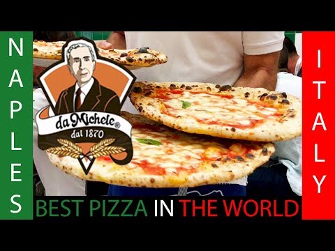 L'ANTICA PIZZERIA DA MICHELE NAPLES ITÁLIA - A MELHOR PIZZA DO MUNDO
