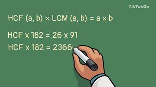 Relation between HCF and LCM
