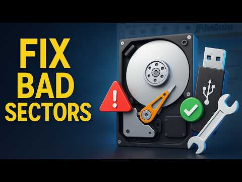 How to check and repair bad sectors on hard drives, SSDs or USB drives (FREE TOOL)