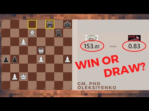 Win or draw? AI engines have a big flaw! | Gm PhD Oleksiyenko
