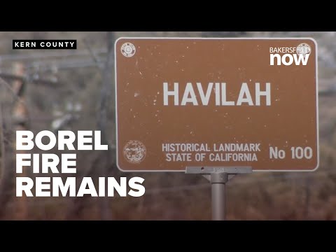 Eyewitness News tours devastation of Borel Fire, historic Havilah barely recognizable
