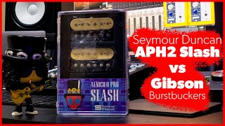 Video thumbnail for Seymour Duncan Alnico II Pro Slash vs Gibson Burstbucker by Guitar and Coffee Show