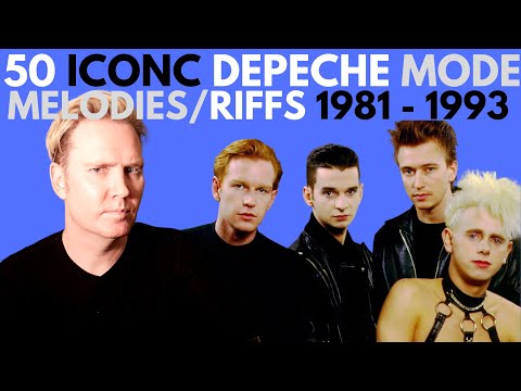 50 ICONIC Depeche Mode Riffs/Melodies 1981 to 1993