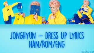 Jonghyun - Dress Up Lyrics [Han/Rom/Eng]
