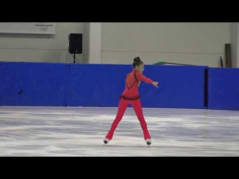 13th Santa Claus Cup 2019: Hena Uzunovic(BIH) - FS Basic Novice Girls/Group B Free Skating