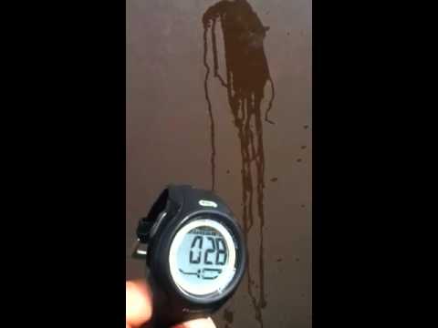 Wie schnell Wasser verdunstet!!!