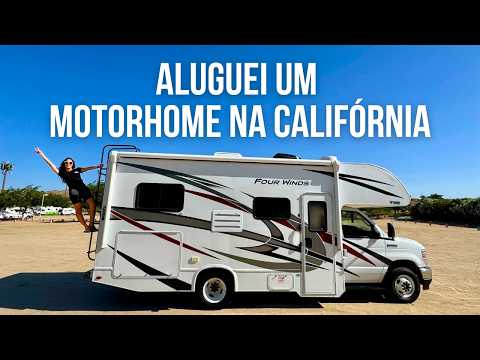 Como é viajar de motorhome nos EUA | Aluguel + 1º dia Califórnia